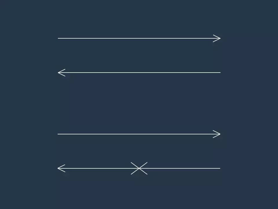 Desenho minimalista a simbolizar a reciprocidade das relações interpessoais e da ausência de reciprocidade na relação terapêutica