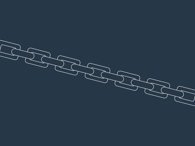 Imagem simplista de Andreia Ramos a simbolizar a perfeição como uma corrente