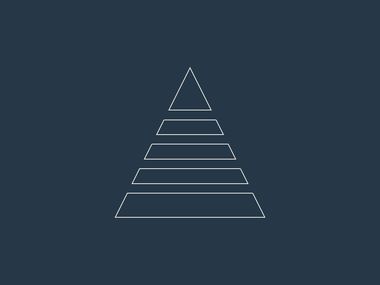 Imagem simplista de Andreia Ramos a simbolizar a hierarquia das necessidades de Maslow