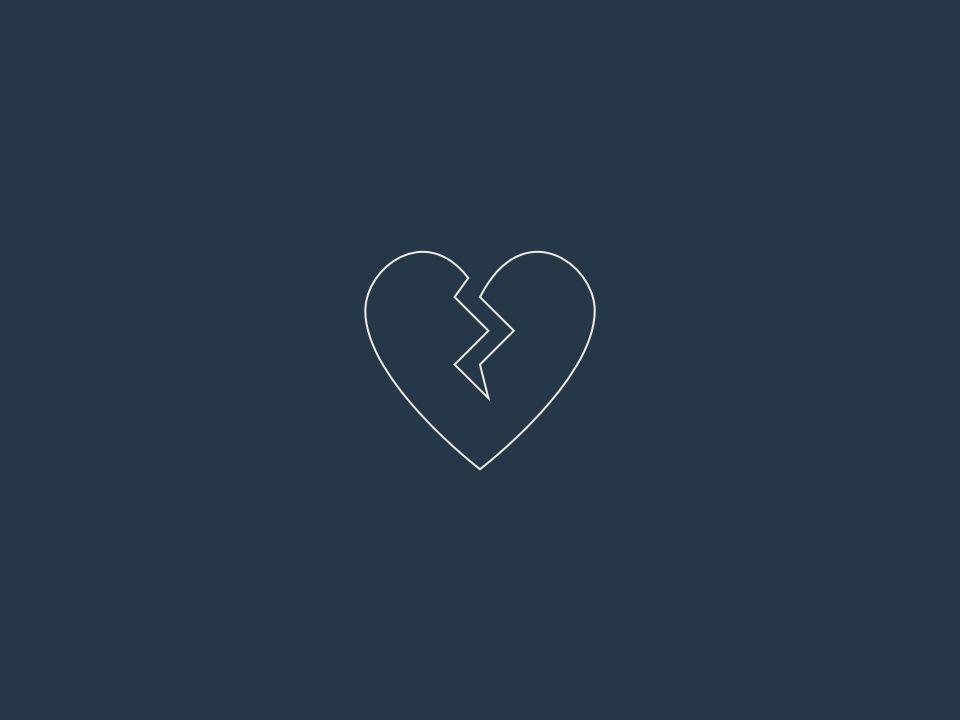 Imagem simplista a simbolizar a perda de alguém num processo de luto