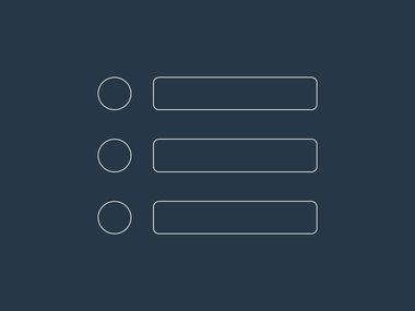 Imagem simplista a simbolizar a lista de sintomas mais comuns em psicoterapia