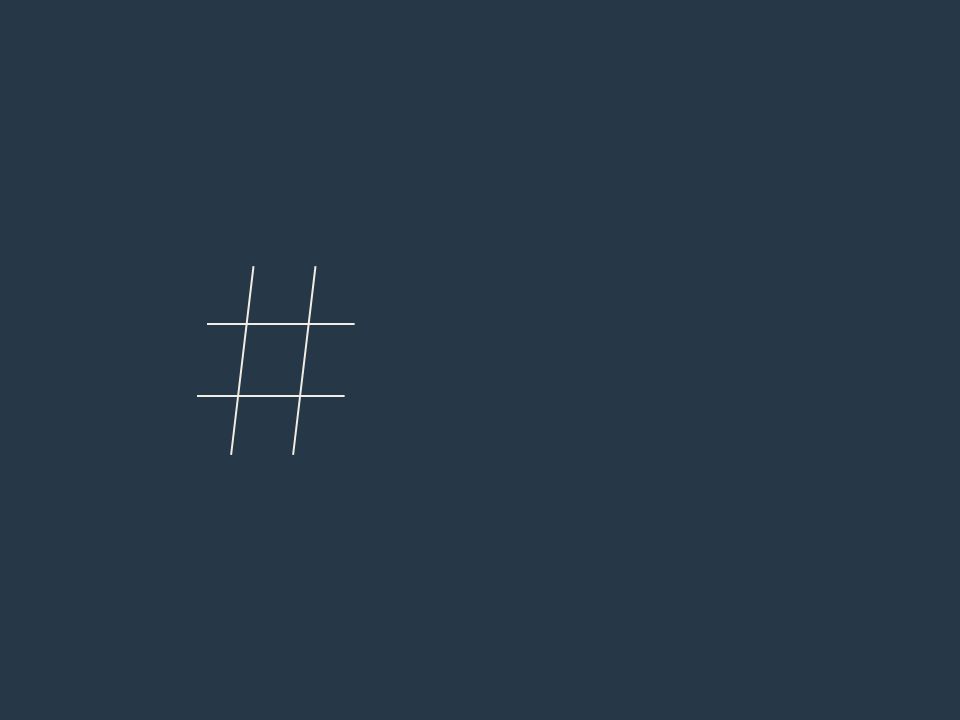 Imagem simplista de um hashtag a simbolizar a psicologia pop como demasiado generalista