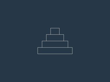 Imagem simplista a mimetizar a sensação de carga e pressão em situações de stress e de ansiedade