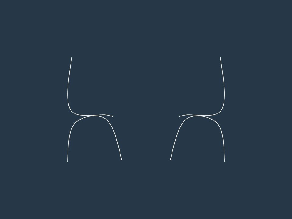 Imagem simplista a simbolizar a técnica psicoterapêutica experiencial do diálogo entre duas cadeiras