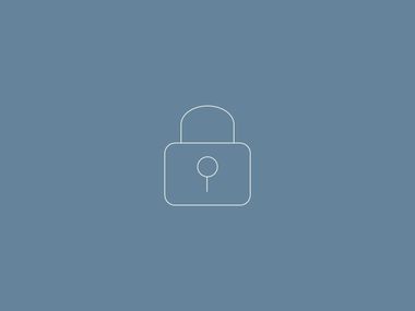 Imagem simplista de um cadeado fechado a simbolizar a segurança de uma relação saudável